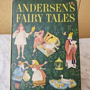 ANDERSENS FAIRY TALES 1958 FIRST EDITION CHILDRENS STORIES HARD COVER ROSE DOBBS